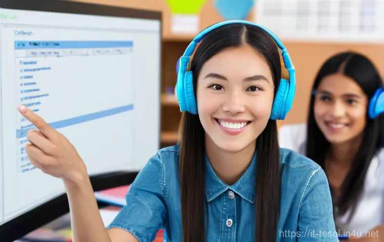 TESOL 강사가 자주 사용하는 도구 - **Prompt 1: Dynamic Online English Classroom**
    "A vibrant, high-resolution, photorealistic image...
