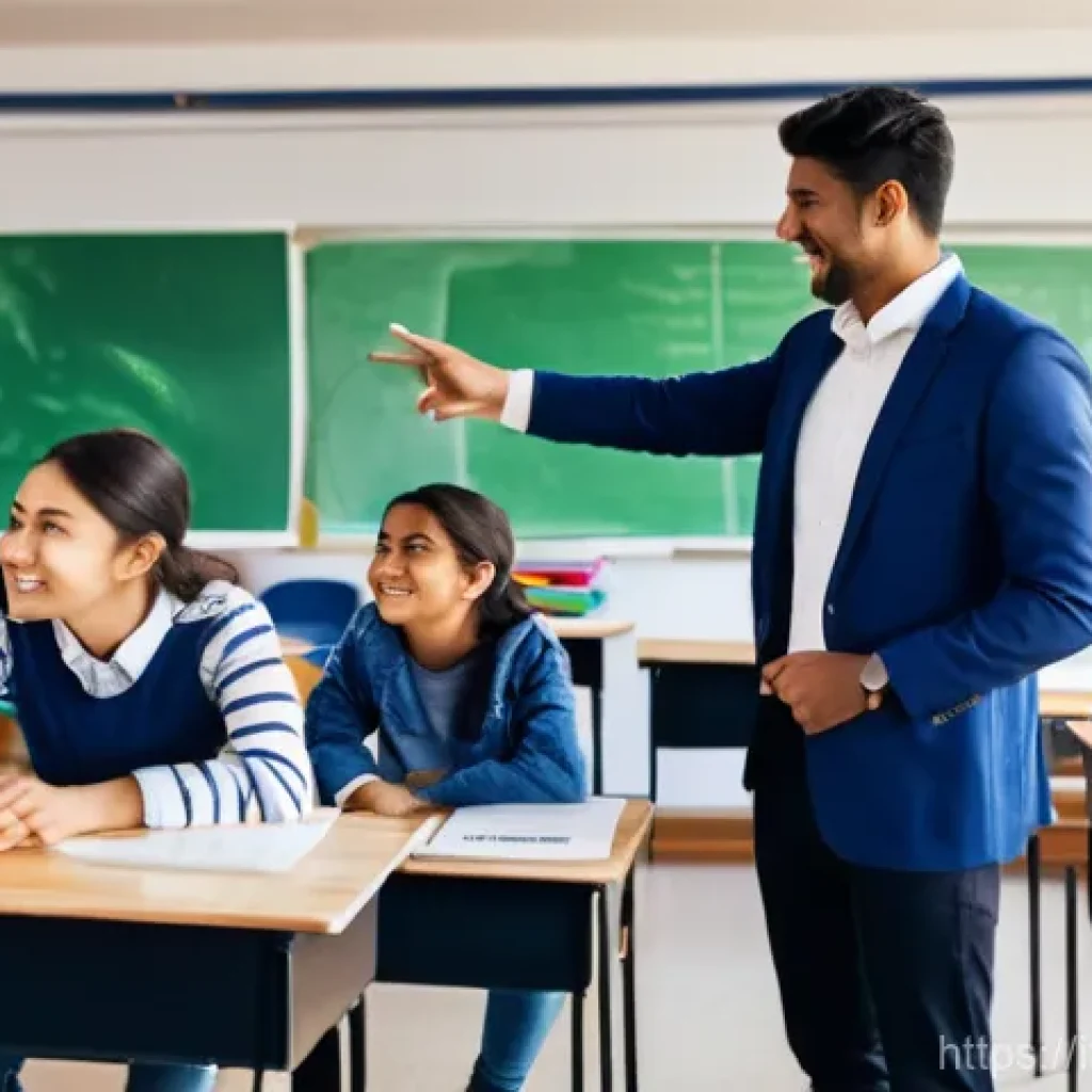 TESOL 학위의 글로벌 인지도 - A vibrant, brightly lit international classroom filled with diverse students of various ages (teens ...